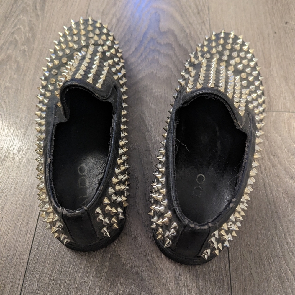 Aldo Studded Slip-On Shoes - Picture 3 of 3